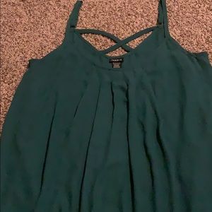 Torrid flowy tank top